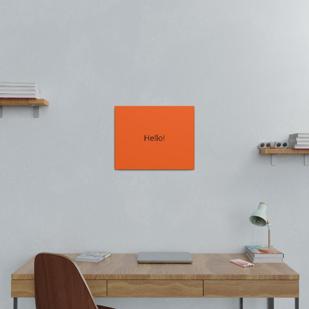 Matte Canvas, Stretched