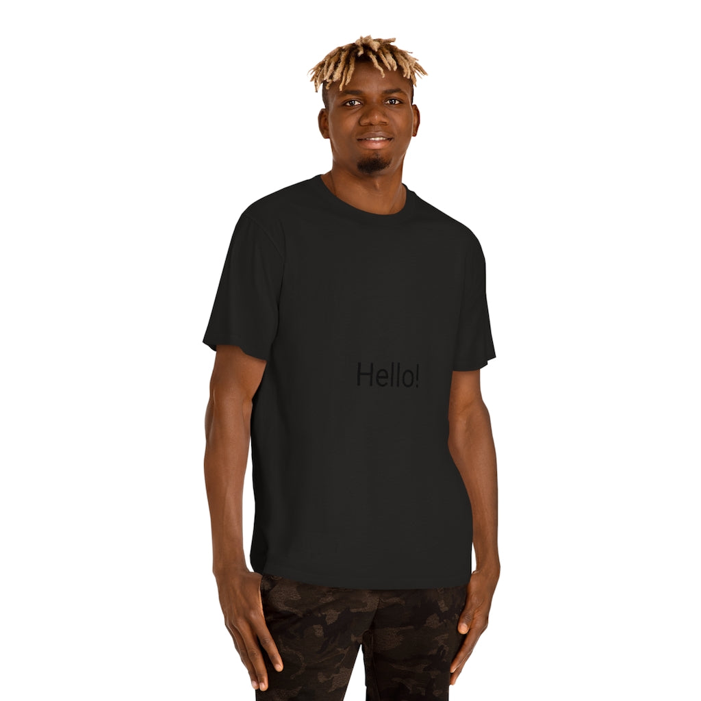 Unisex Organic Short Sleeve Tee