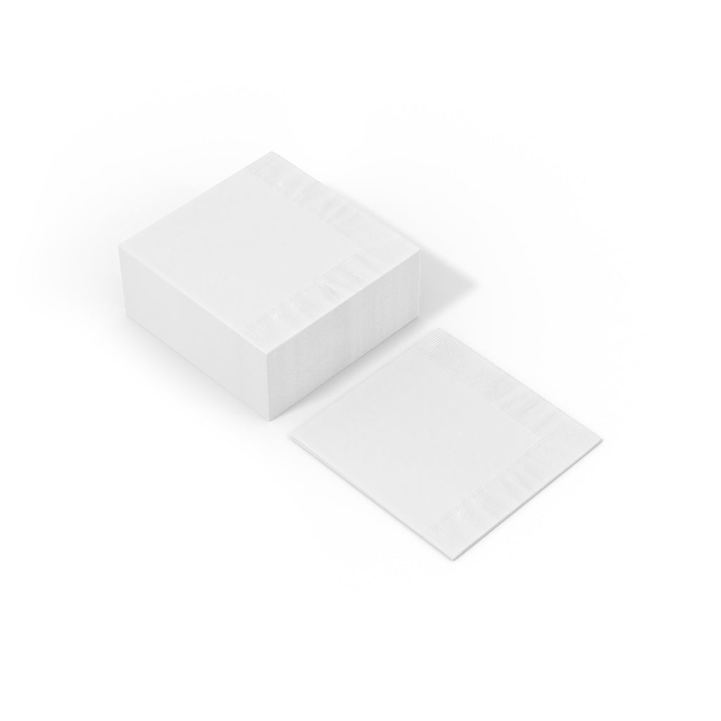 White Coined Napkins