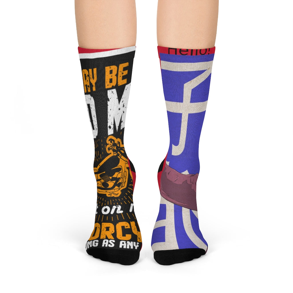 Sublimation Crew Socks