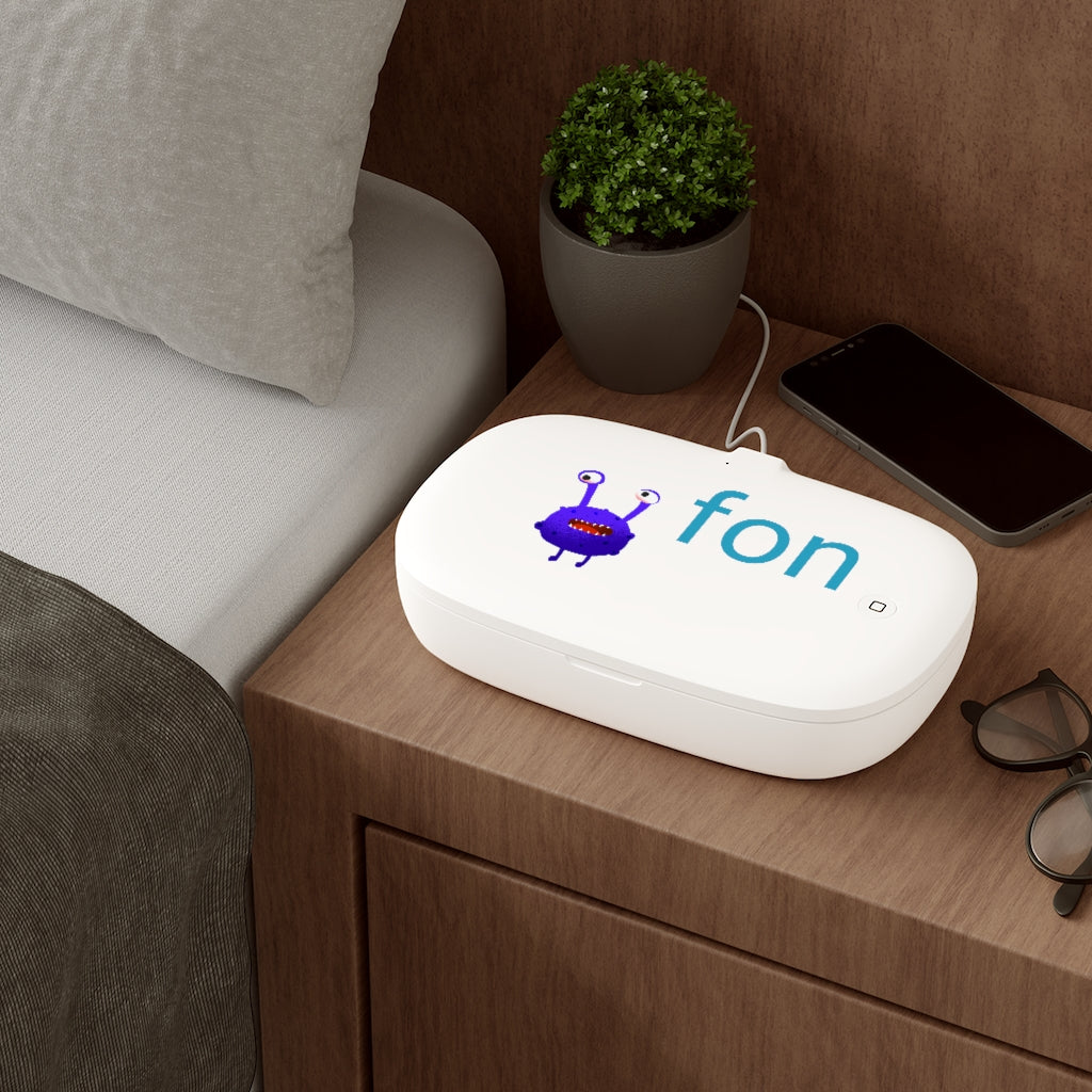 UV Phone Sanitizer and Wireless Charging Pad