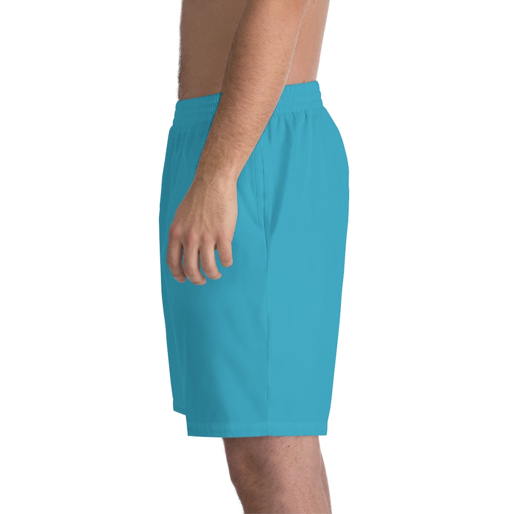 Men's Elastic Beach Shorts (AOP)
