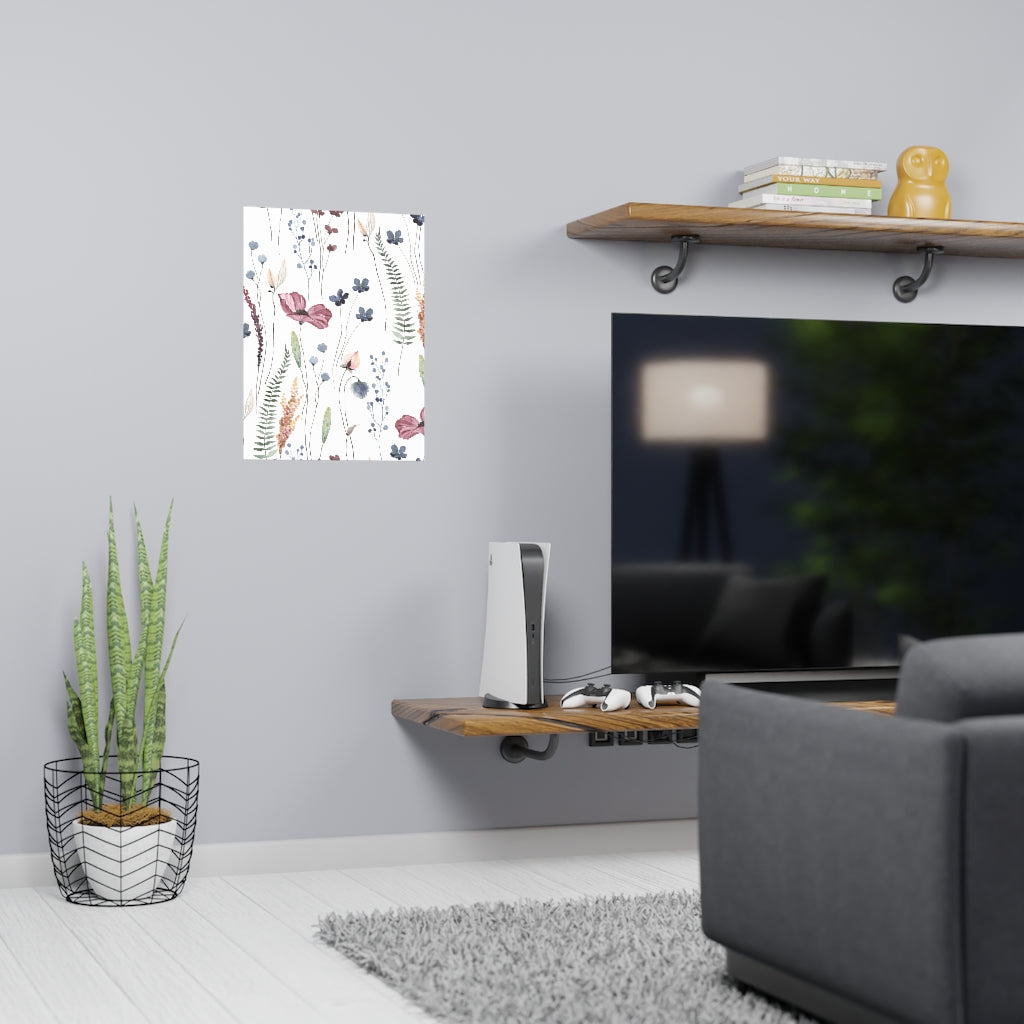 Vertical and Horizontal Matte Posters