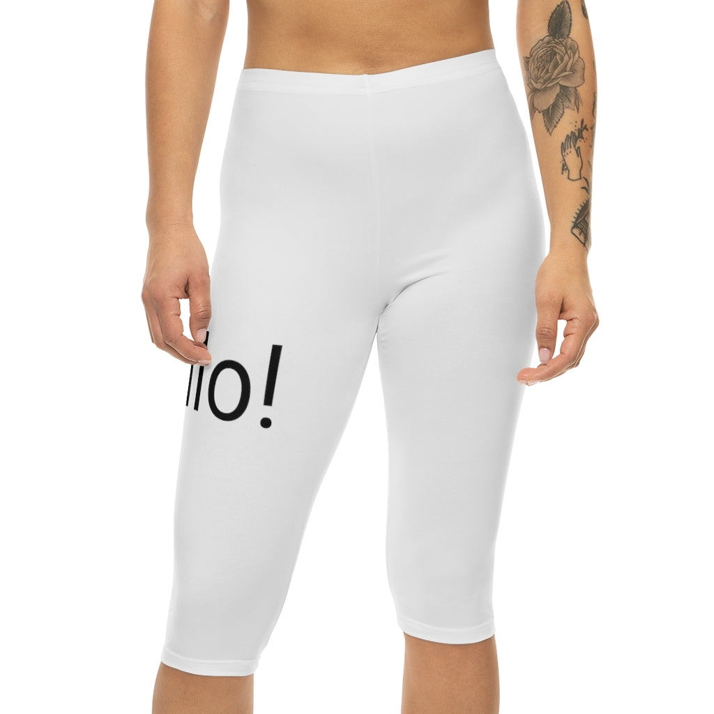 Women’s Capri Leggings (AOP)