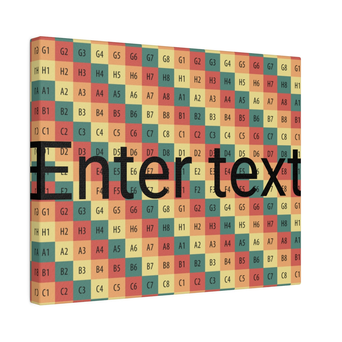 Matte Canvas, Stretched, 0.75"