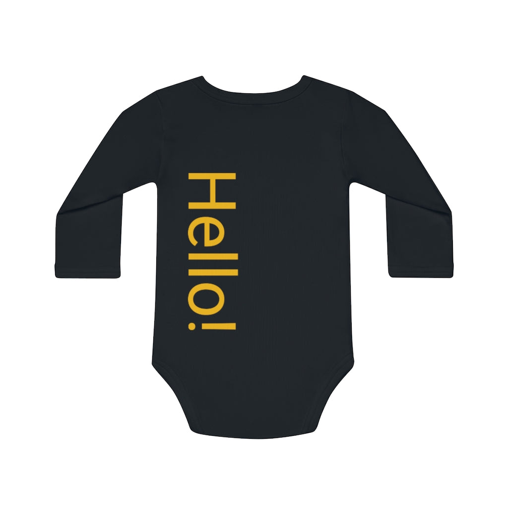 Baby Long-Sleeve Organic Bodysuit
