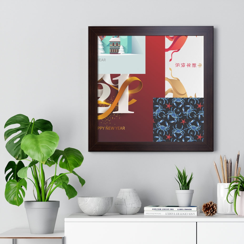 Framed Horizontal Poster