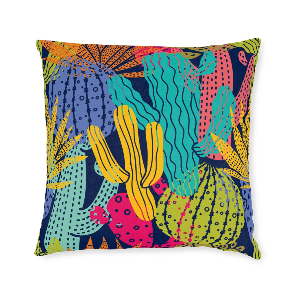 Square Pillow - Pink Back