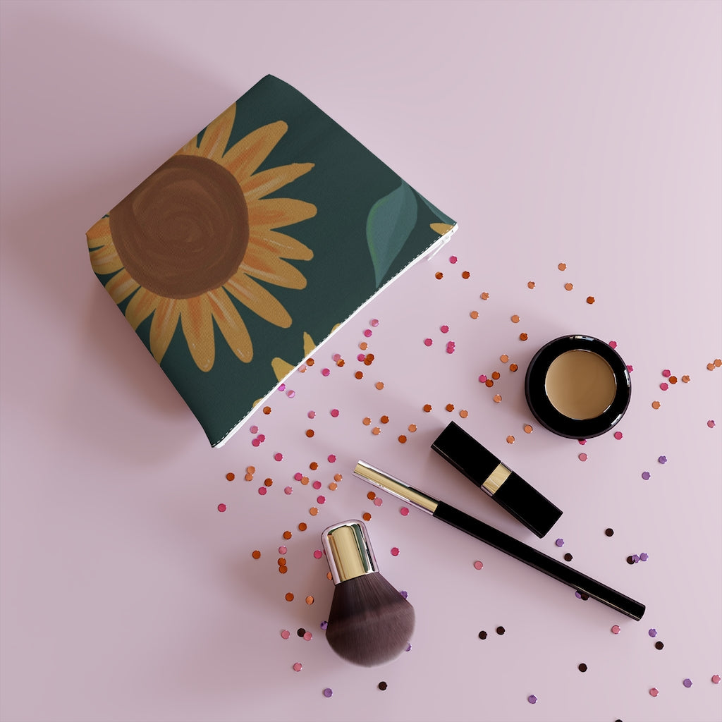 Cotton Drill Cosmetic Bag