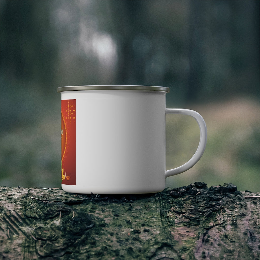 Enamel Campfire Mug