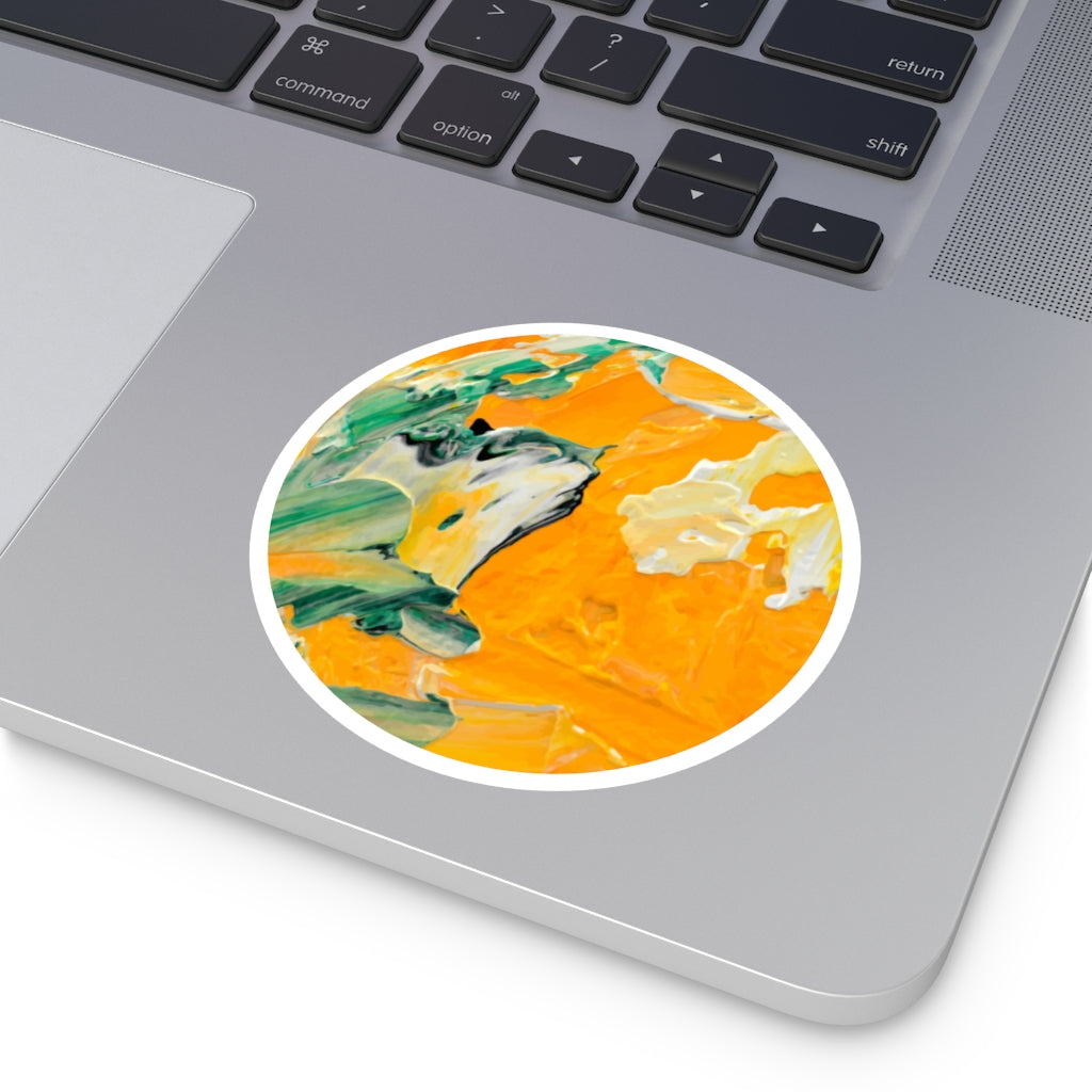 Round Stickers, Indoor/Outdoor