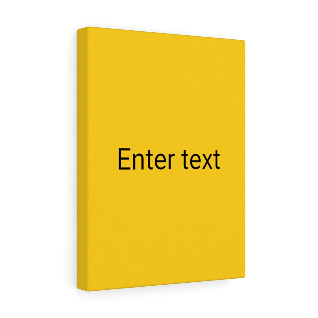 Satin Canvas Stretched