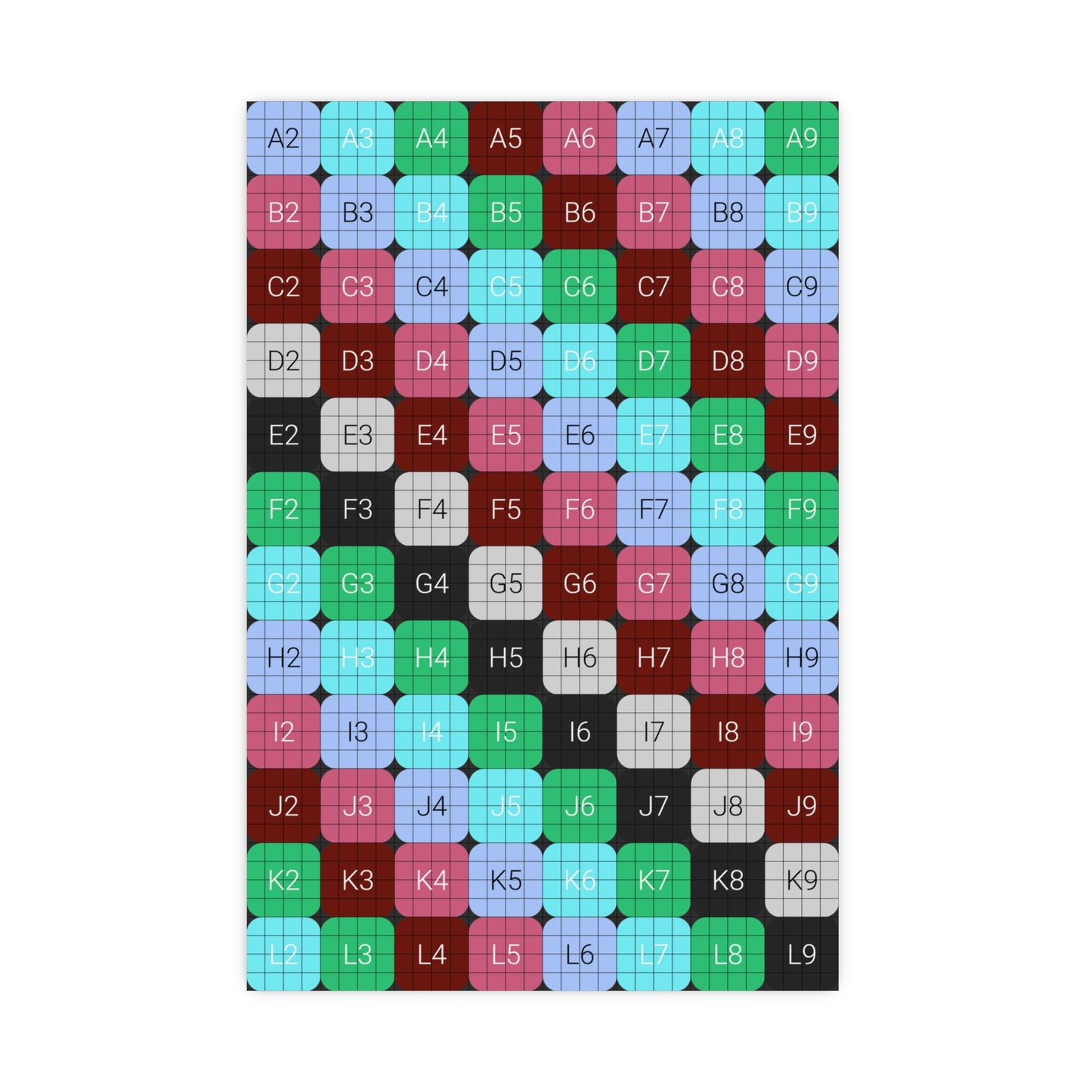 Vertical and Horizontal Matte Posters