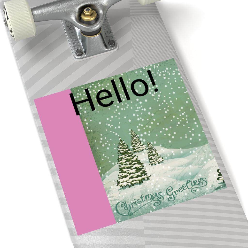 Laminate Stickers, Square