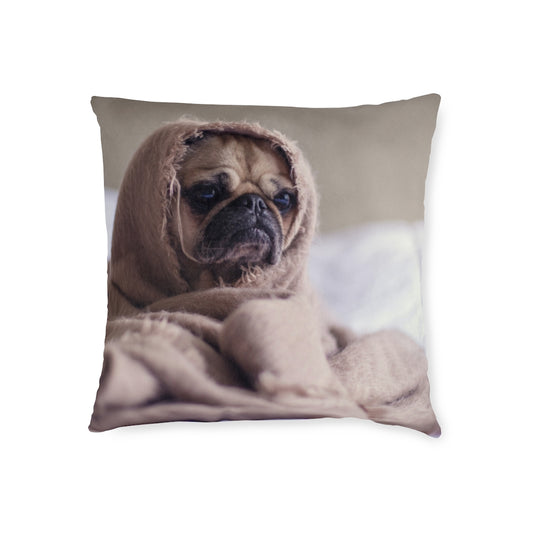 Square Pillow - White Back