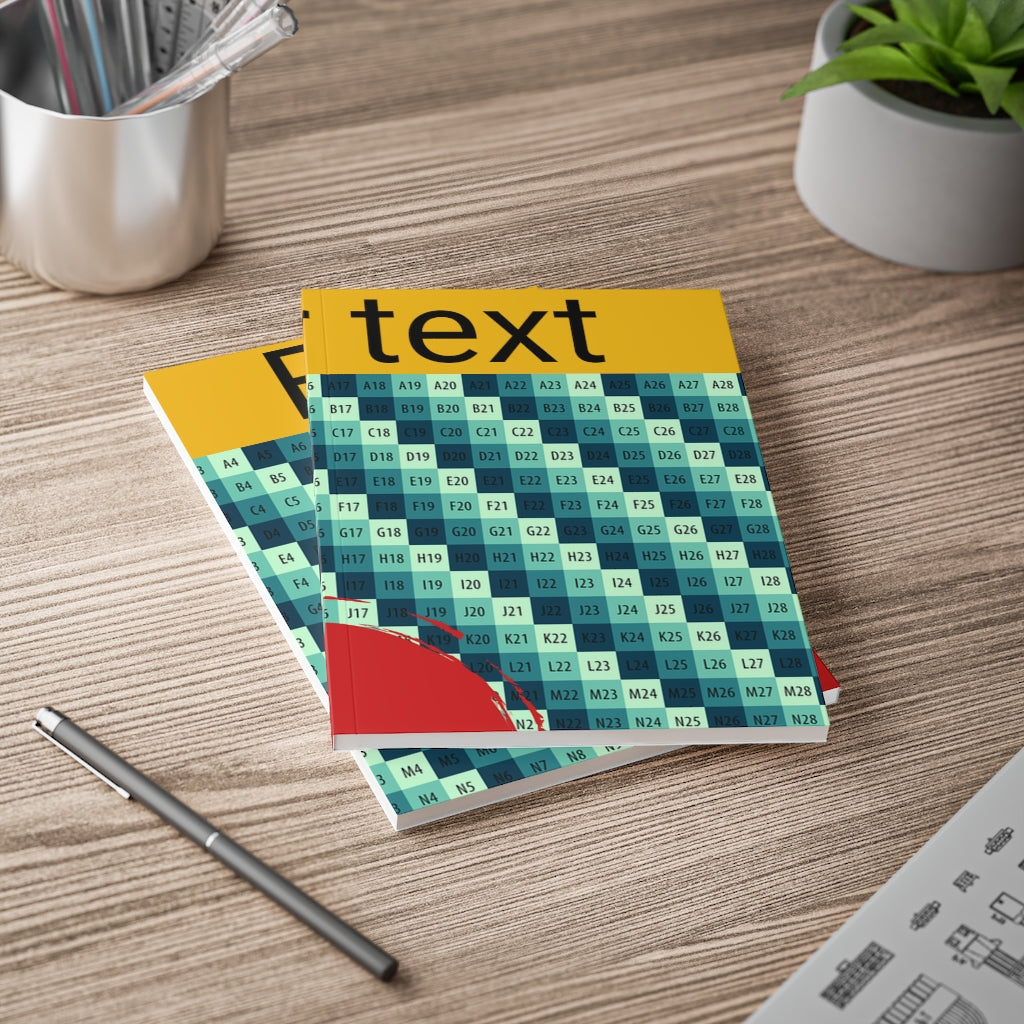 Glue Bound Softcover Notebook, A5