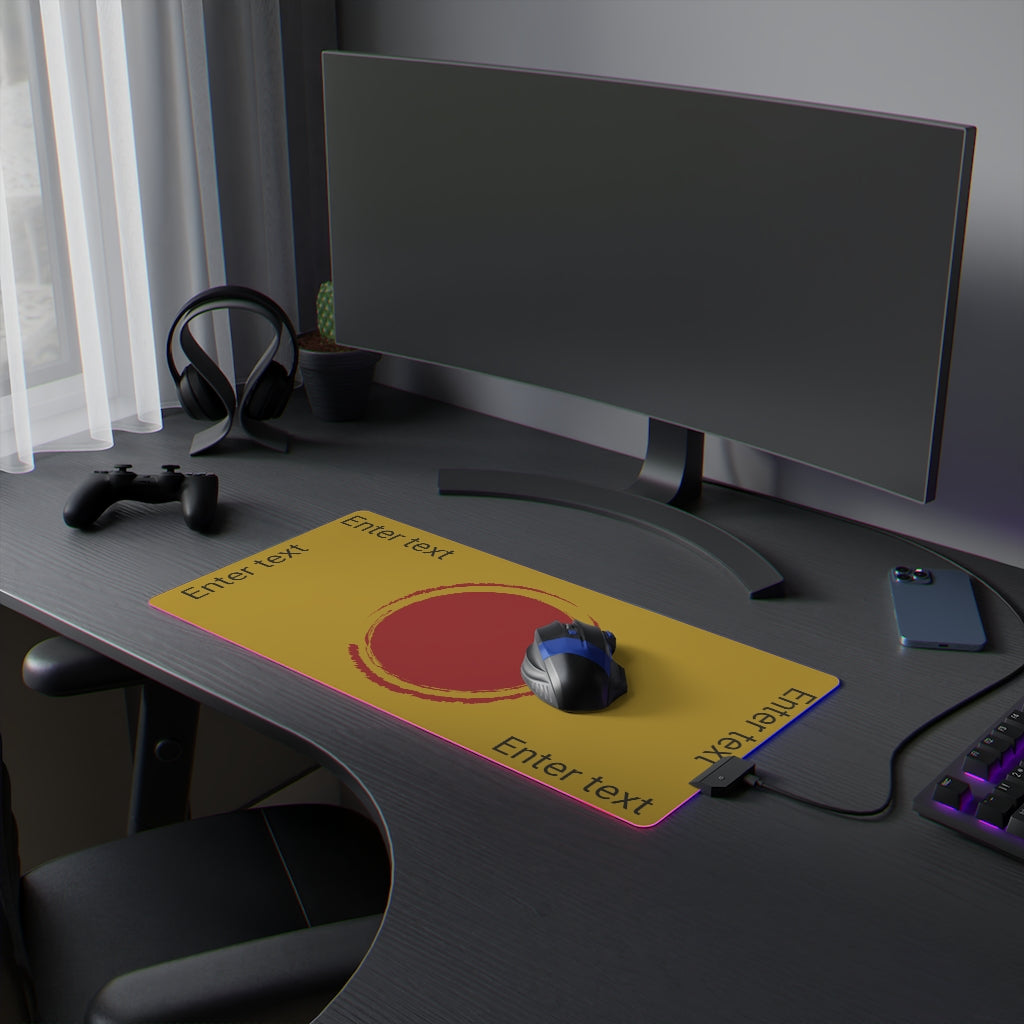 LED Gaming Mouse Pad