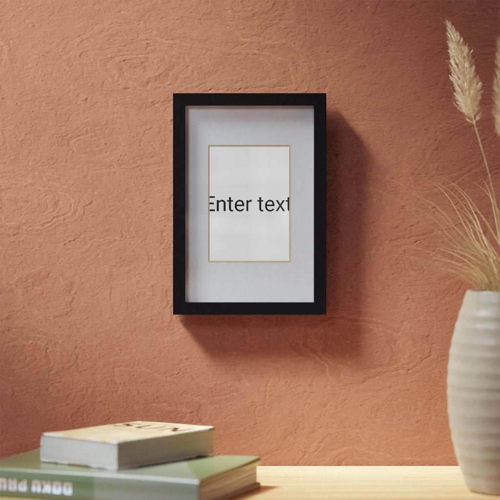 Framed Prints, Black