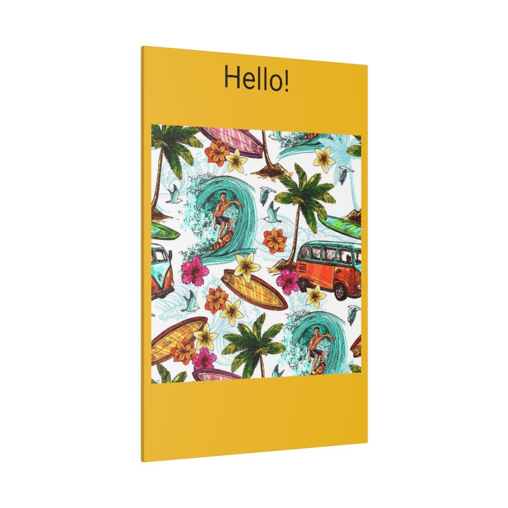 Matte Canvas, Stretched