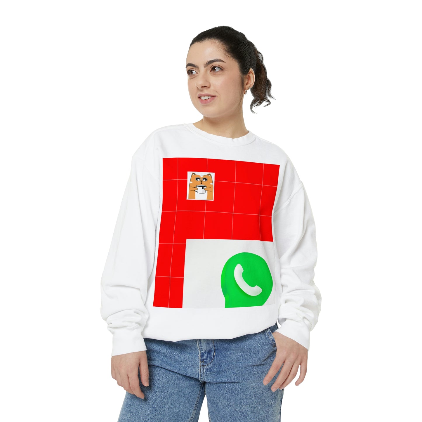 Unisex Garment-Dyed Sweatshirt