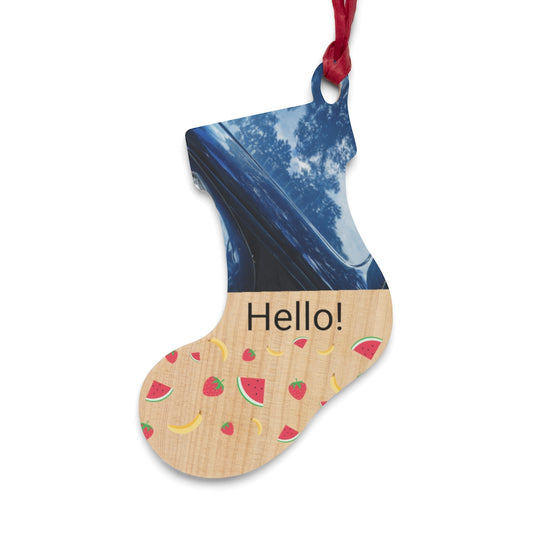 Wooden Christmas Ornaments