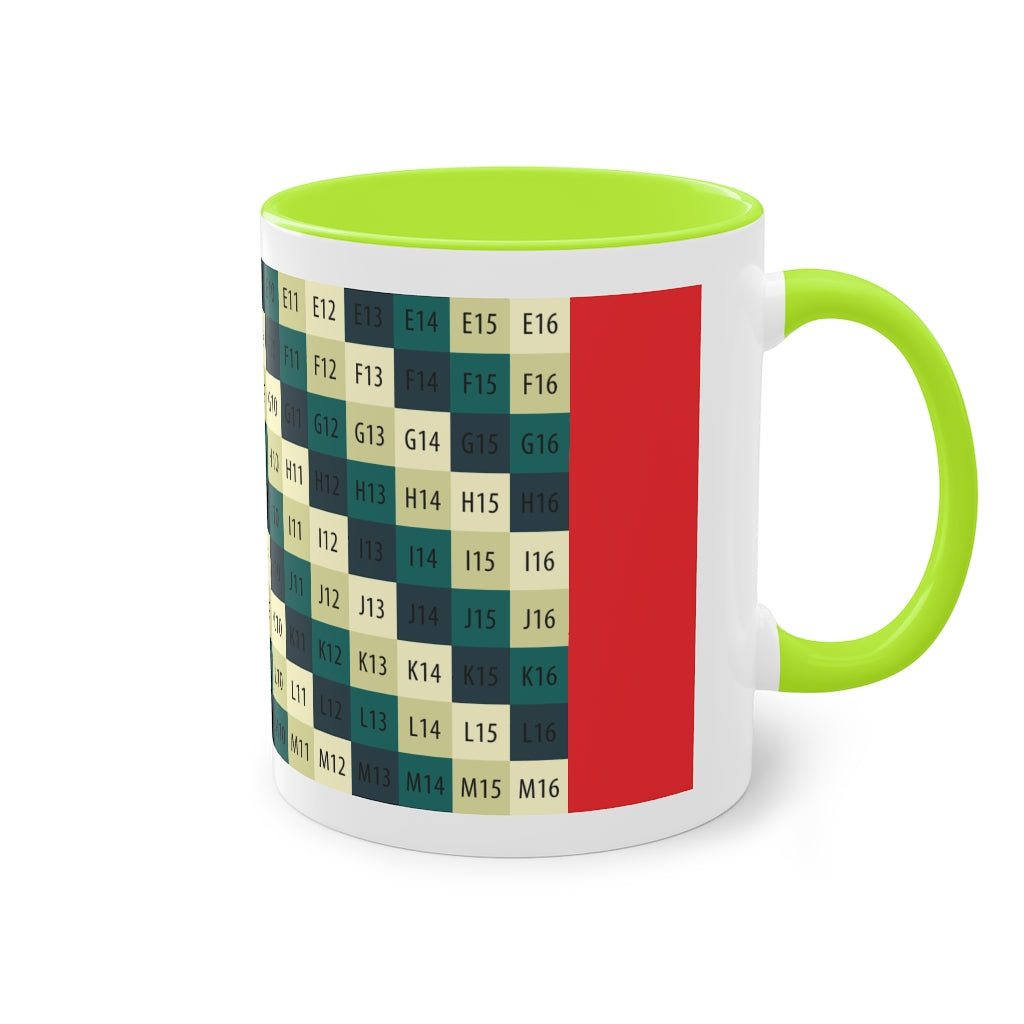 Two-Tone Coffee Mug, 11oz