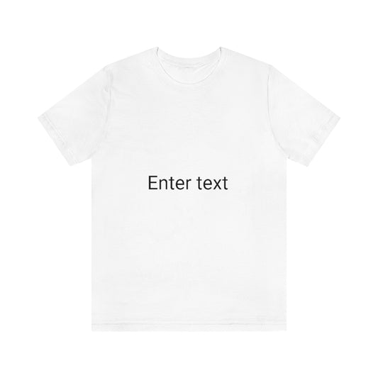 Unisex Jersey Short Sleeve Tee