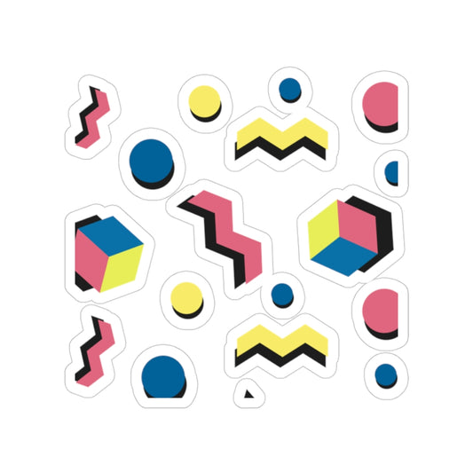 Transparent Outdoor Stickers, Die-Cut