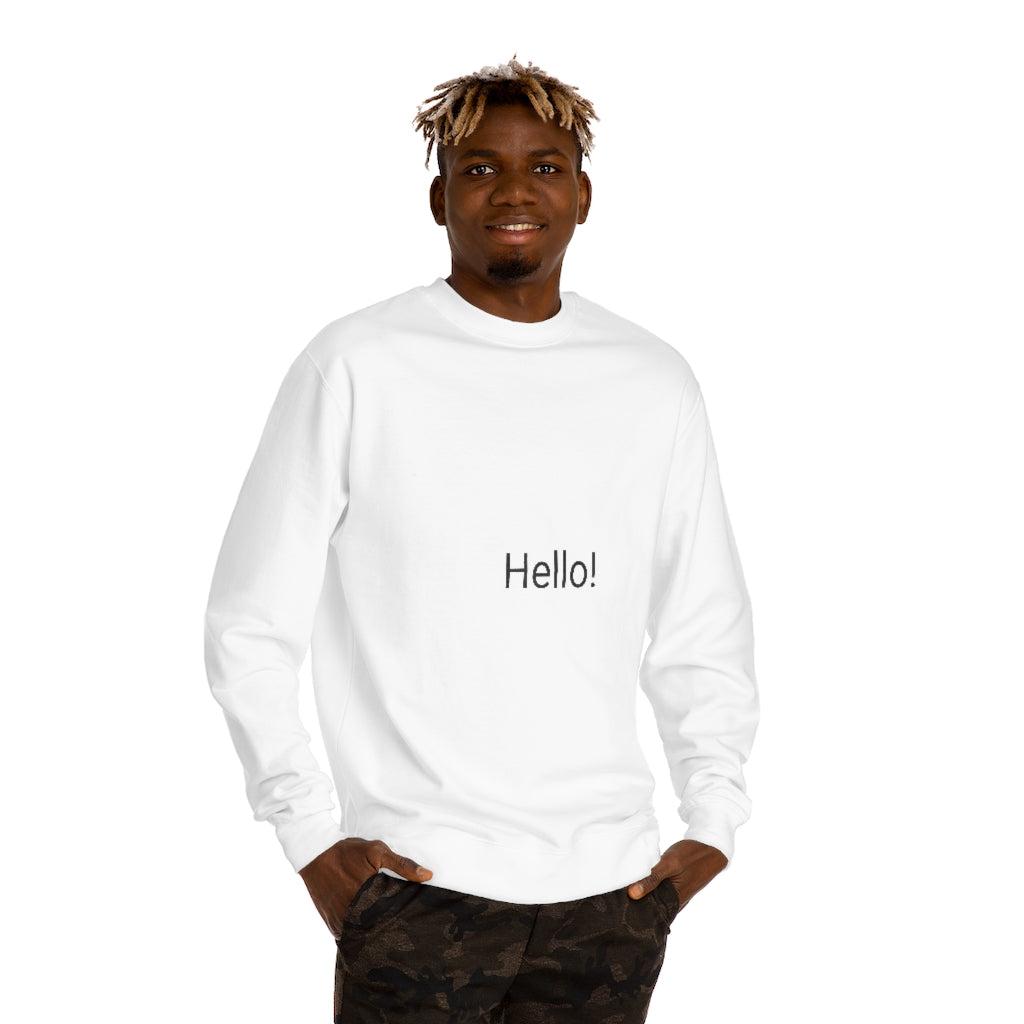 Unisex Crew Neck Sweatshirt