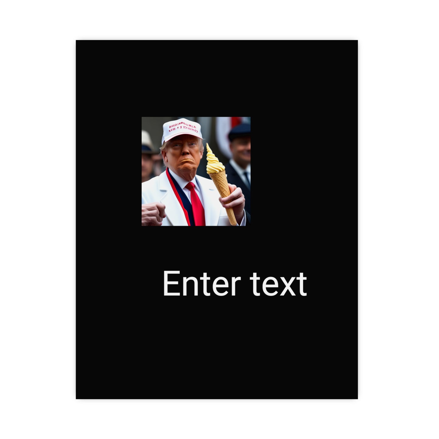 Vertical and Horizontal Matte Posters