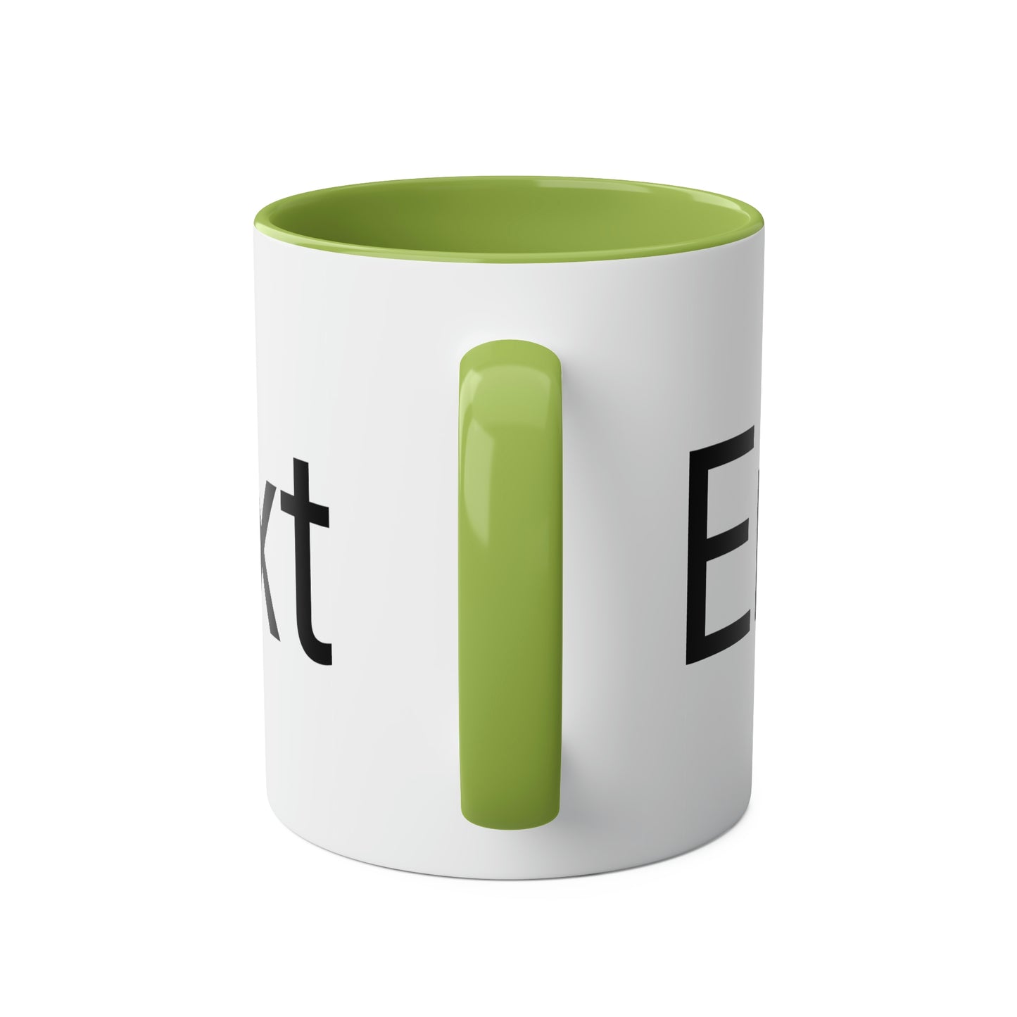 Two-Tone Coffee Mugs, 11oz