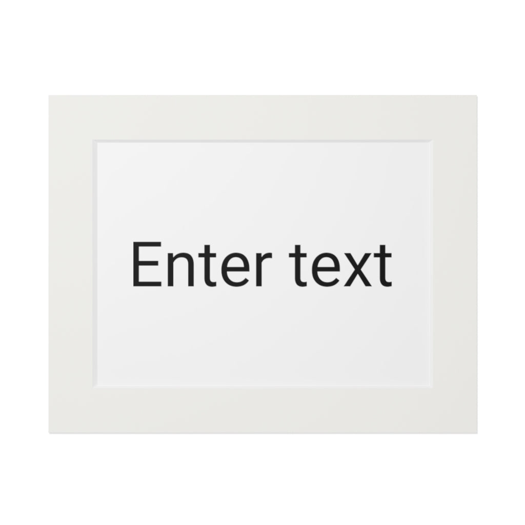 Fine Art Prints (Passepartout Paper Frame)