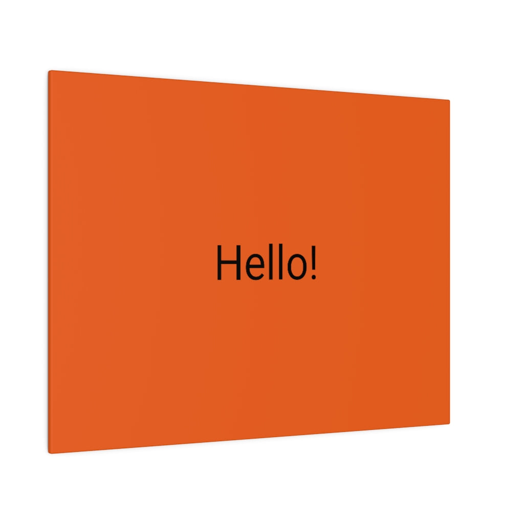 Matte Canvas, Stretched