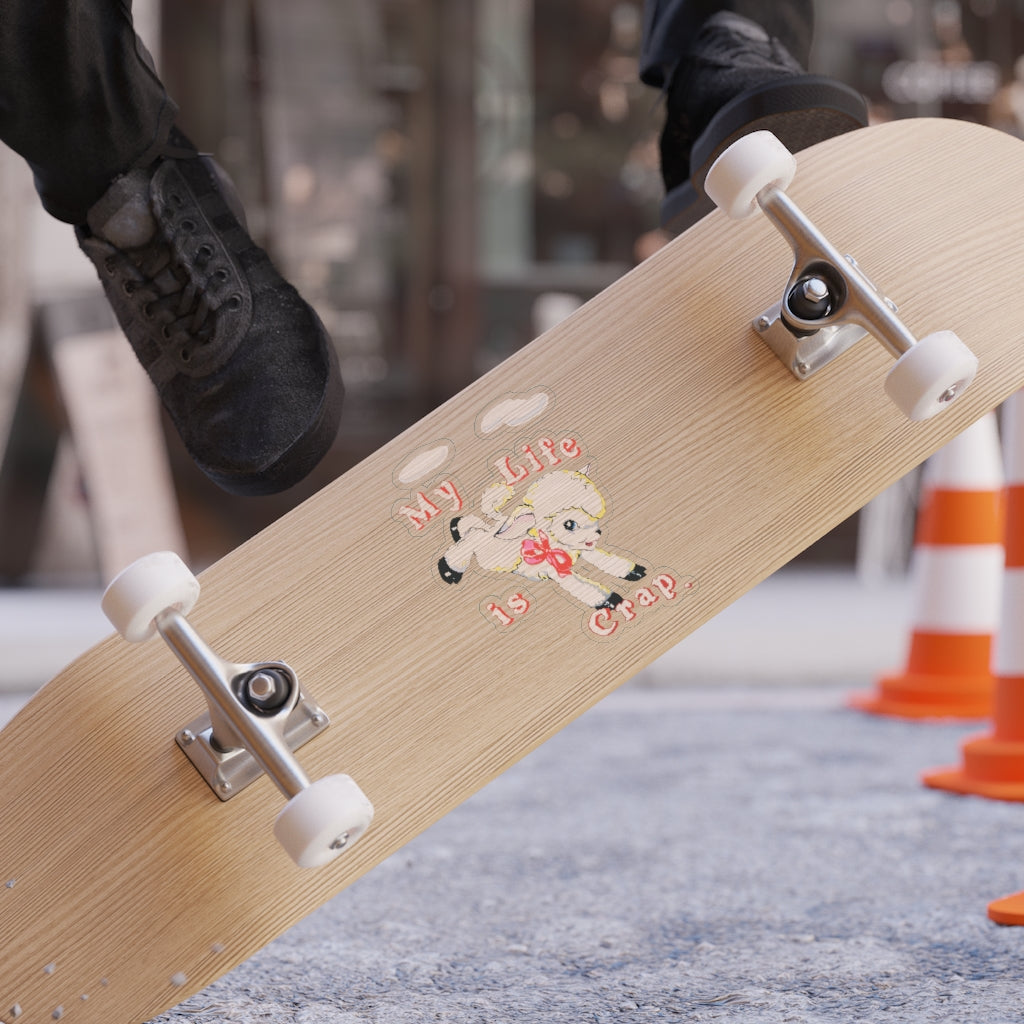 Transparent Outdoor Stickers, Die-Cut