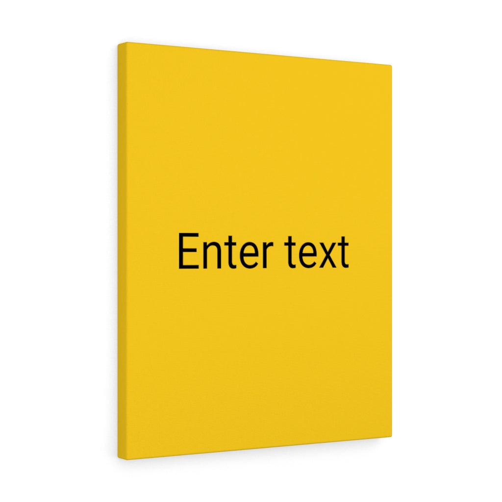 Satin Canvas Stretched