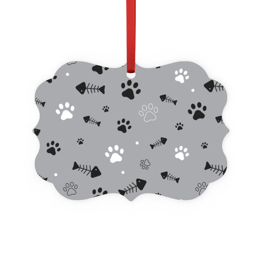 Metal Plaque Ornament