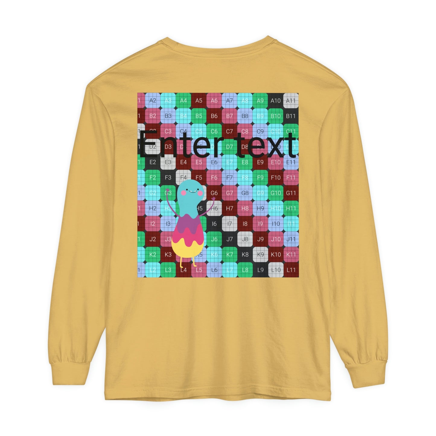 Unisex Garment-dyed Long Sleeve T-Shirt