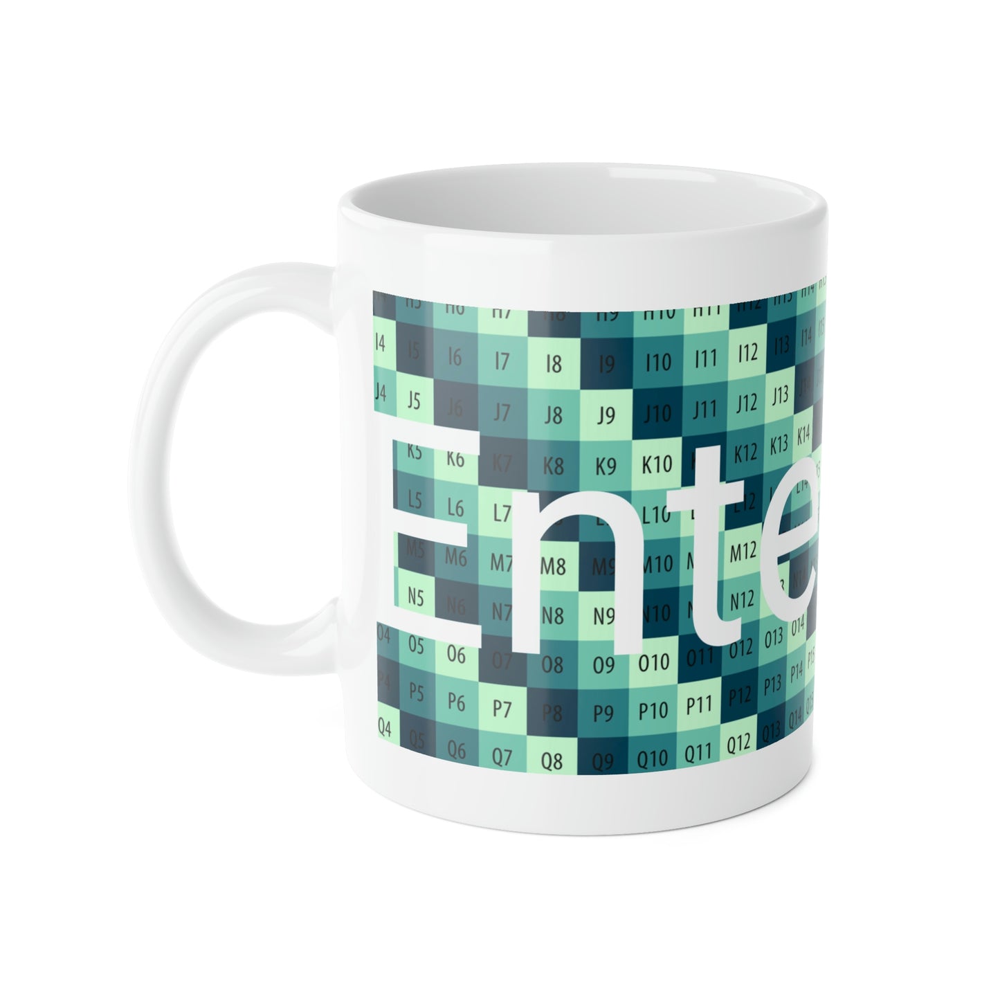 White Ceramic Mug, 11oz