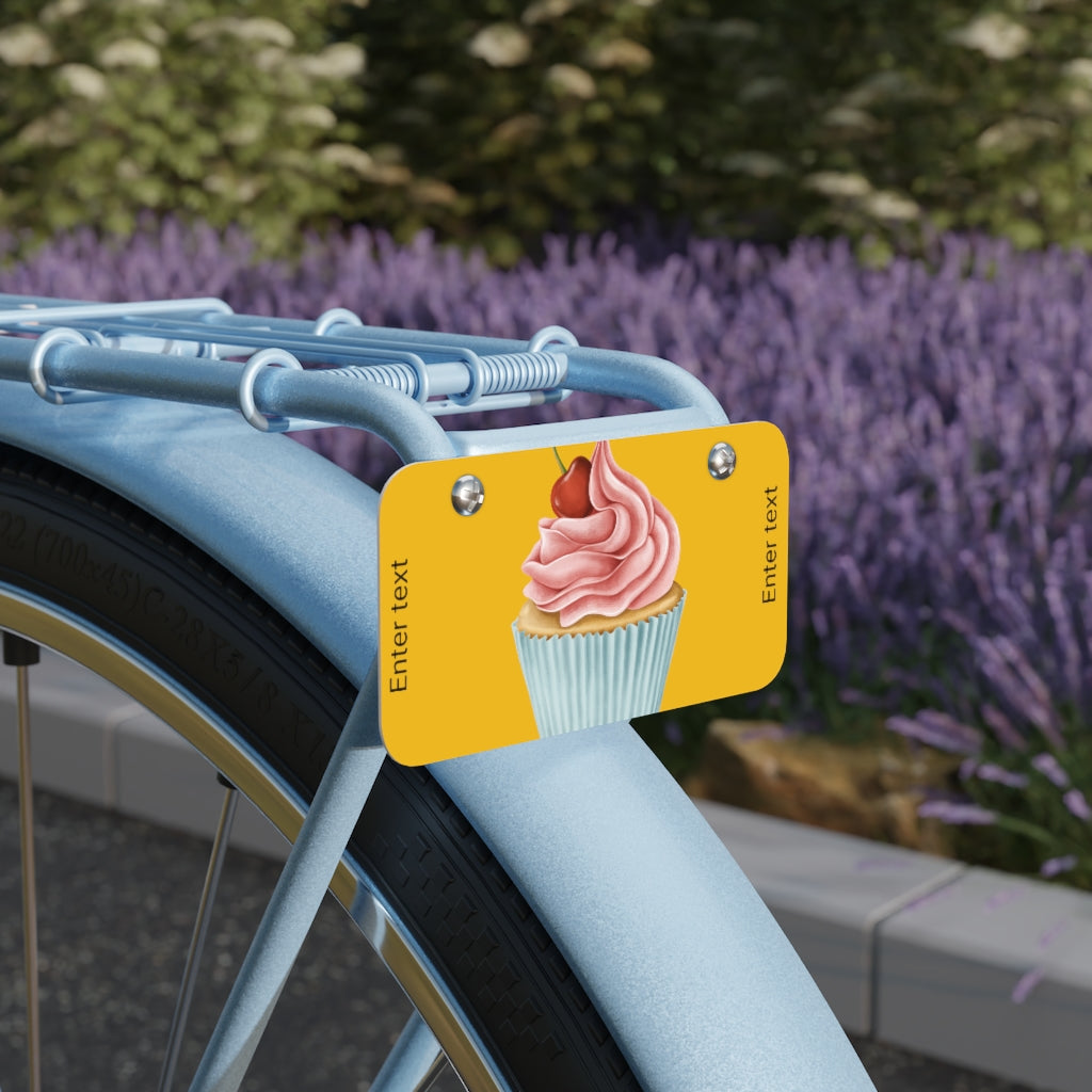 Mini Bicycle License Plate