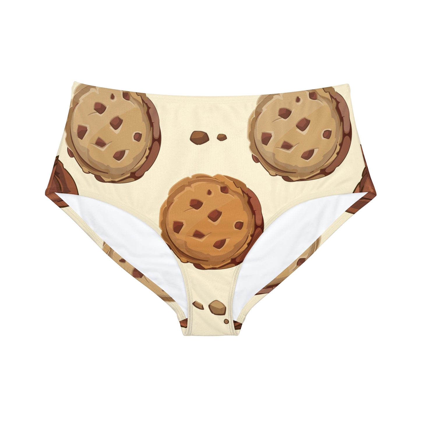 High-Waist Hipster Bikini Bottom