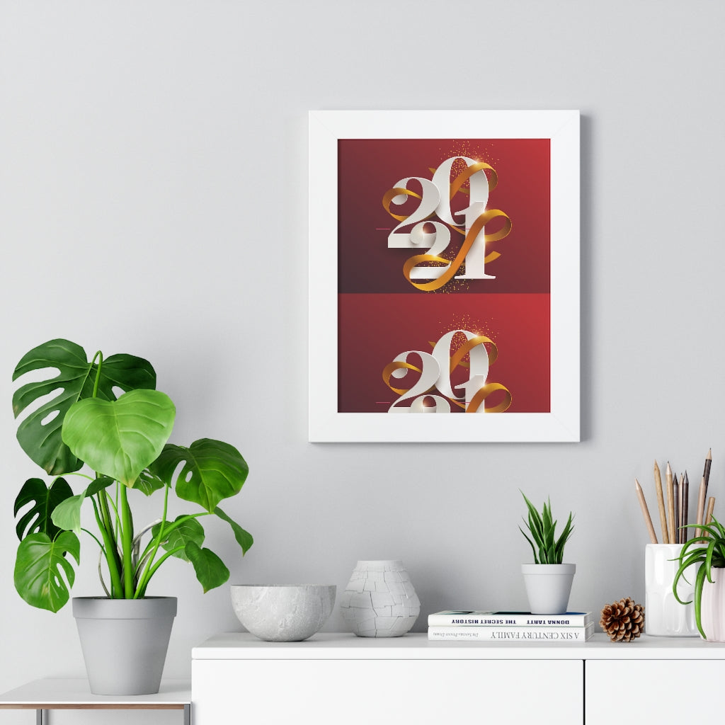 Framed Vertical Poster