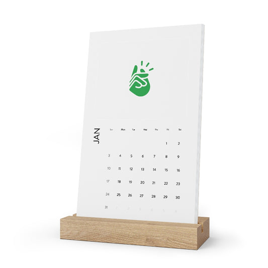 Vertical Desk Calendar