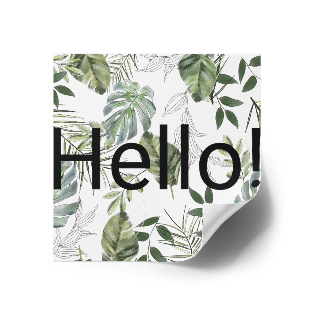 Laminate Stickers, Square