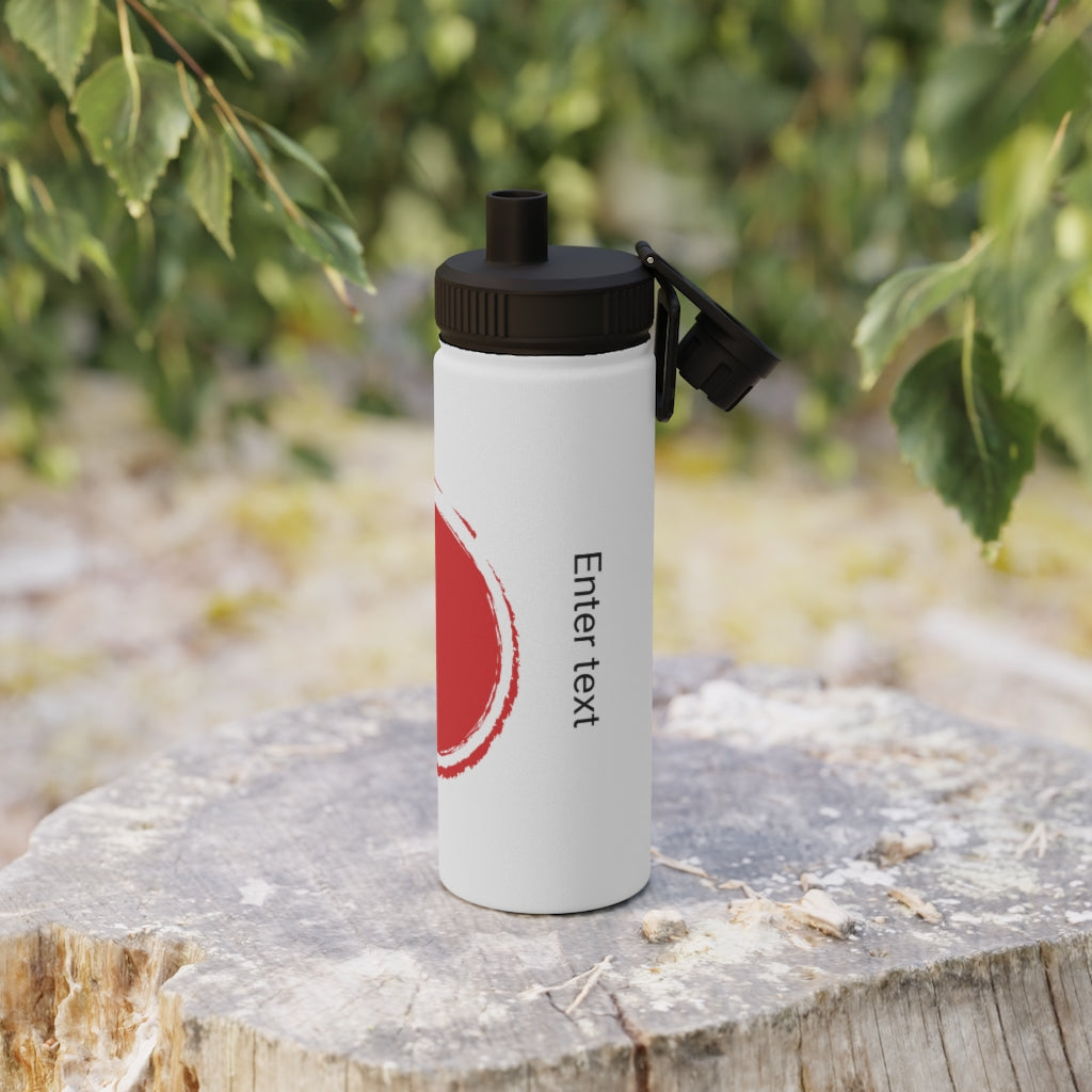 Stainless Steel Water Bottle, Sports Lid