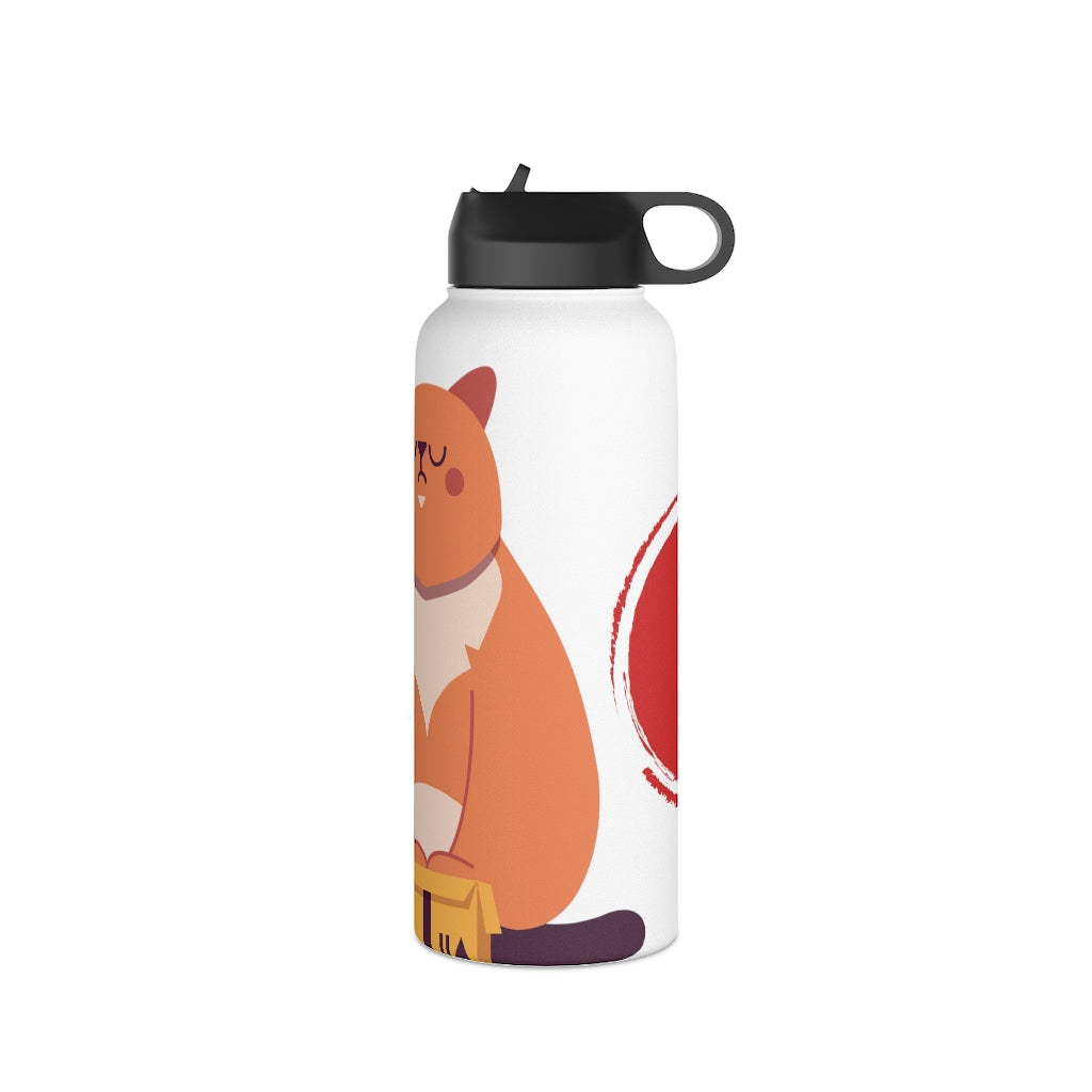 Stainless Steel Water Bottle, Standard Lid