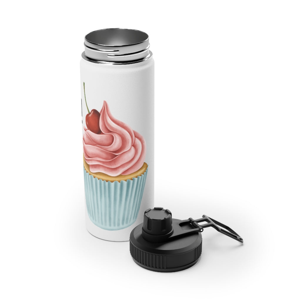 Stainless Steel Water Bottle, Sports Lid