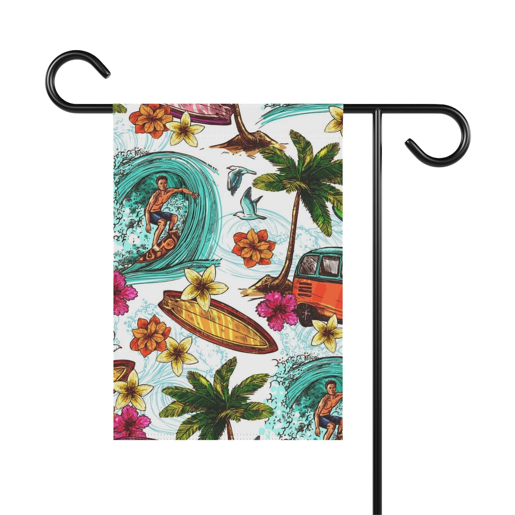 Garden House Flag (Front & Back Print)