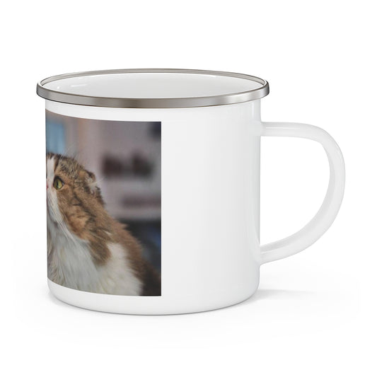 dan test Enamel Camping Mug 2