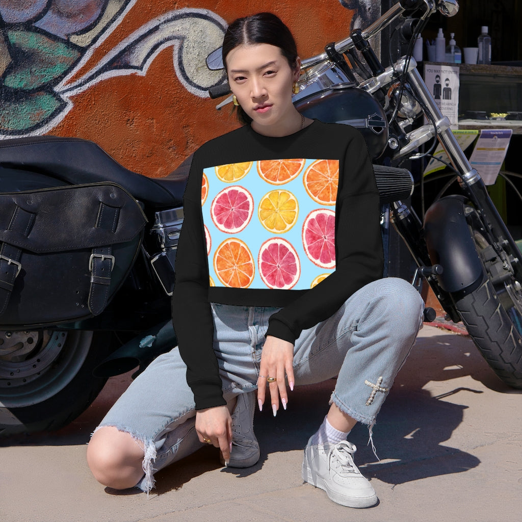 Women's Cropped Crew Fleece