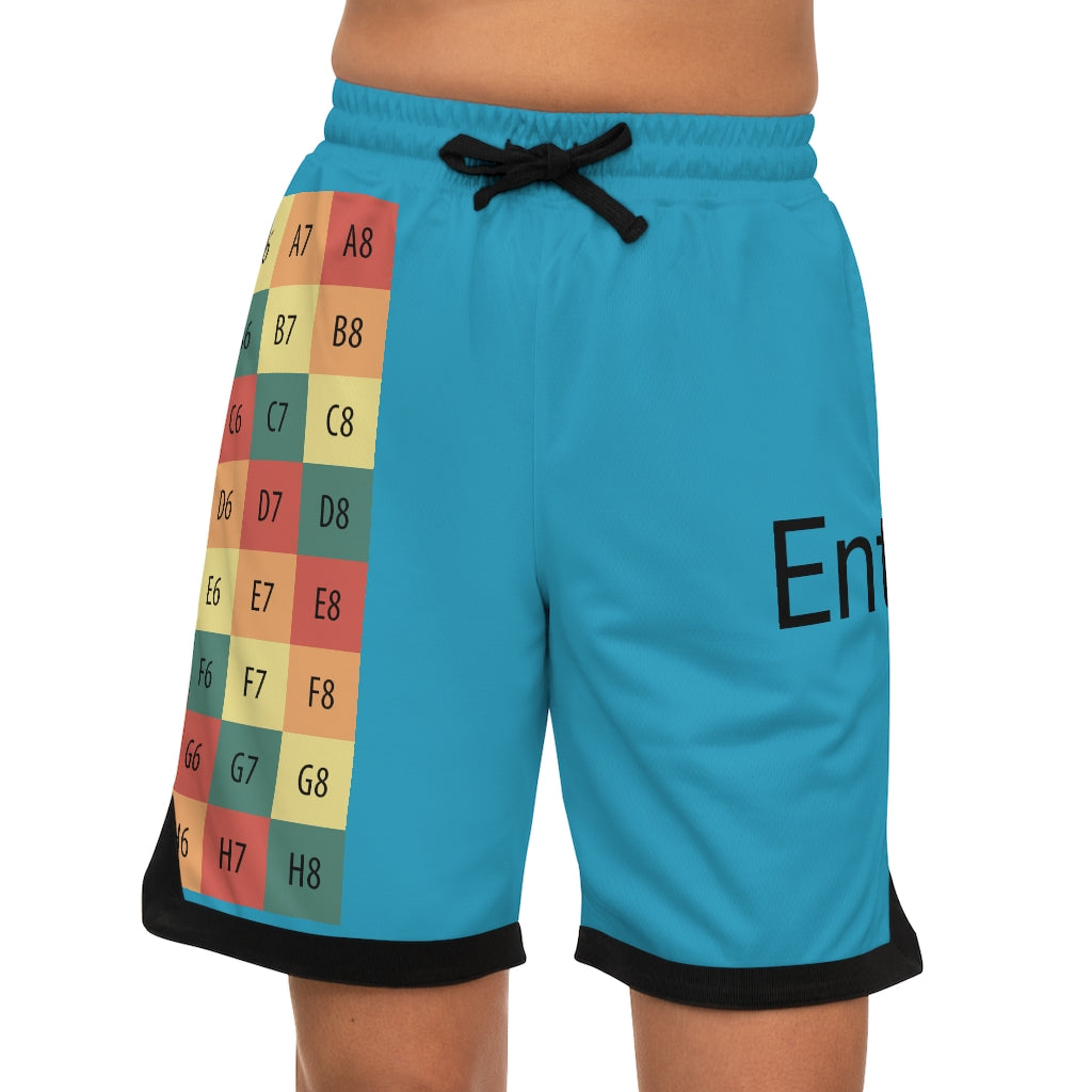 Basketball Rib Shorts (AOP)